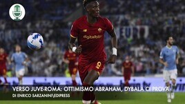 Verso Juve-Roma: ottimismo Abraham. Dybala ci prova