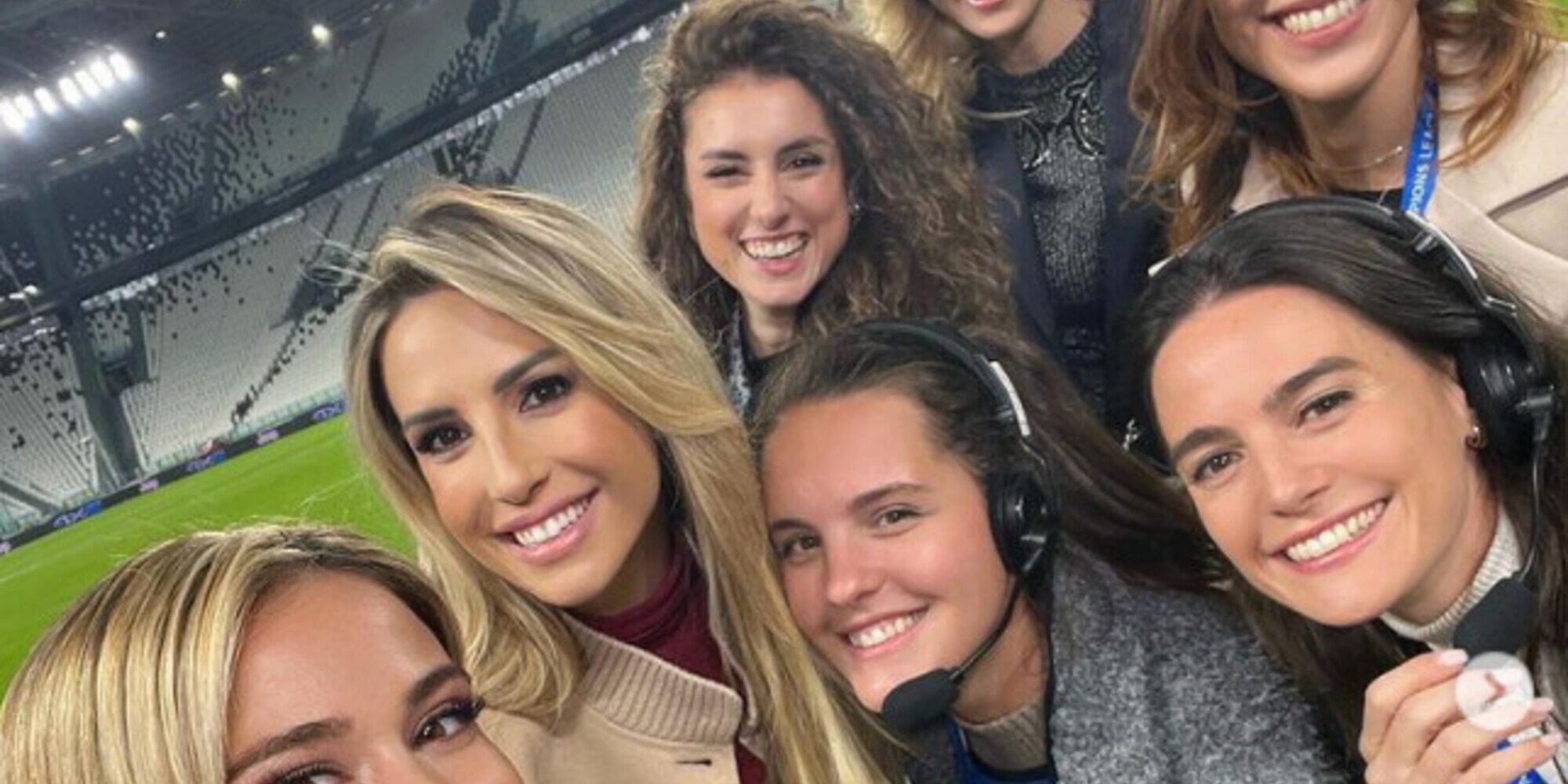 La Leotta "festeggia" la Champions di Dazn