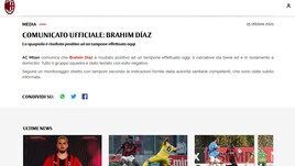 Milan, positivo al Covid Brahim Diaz