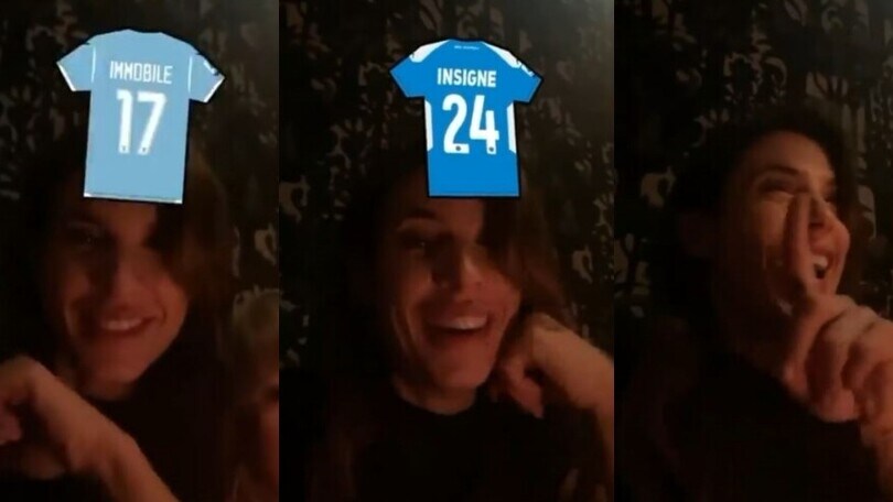 Elisabetta Canalis e il gioco dei calciatori: ma che gaffe con Insigne!