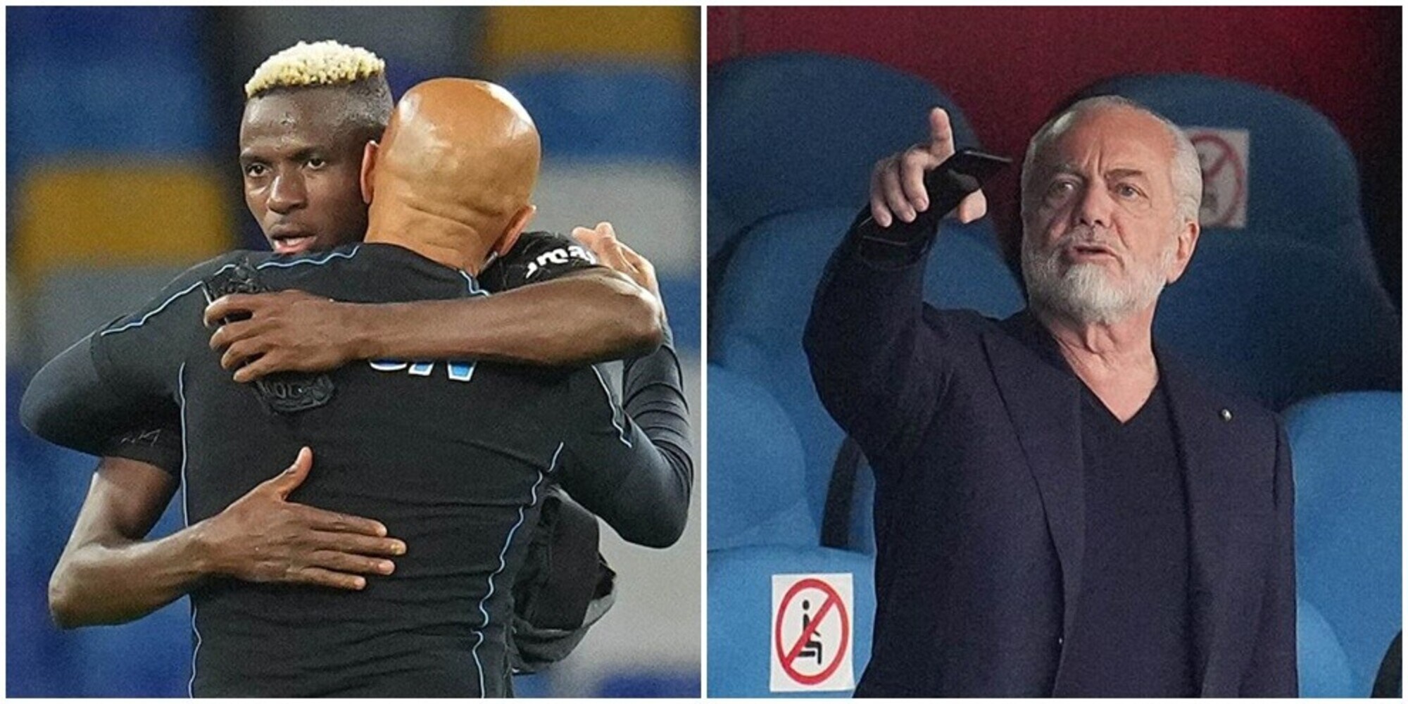Napoli unico in Europa, De Laurentiis lo celebra sui social