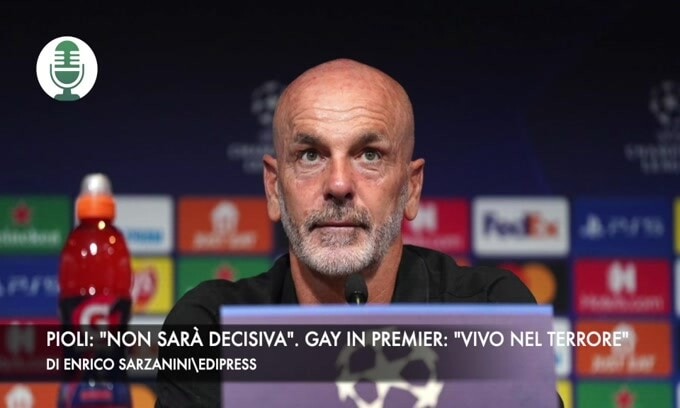 Pioli: "Non sarà decisiva". Gay in Premier: "Vivo nel terrore"