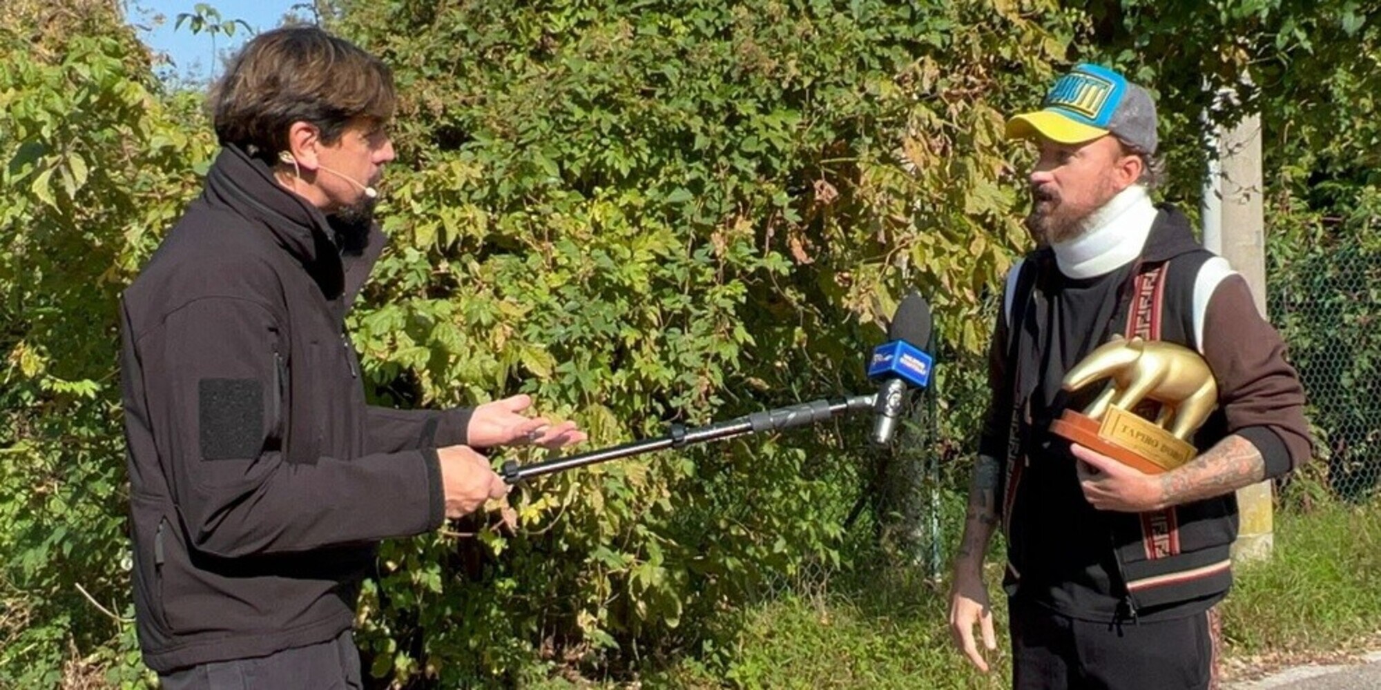 Tapiro d'oro a Facchinetti: "A McGregor è andato off il cervello"
