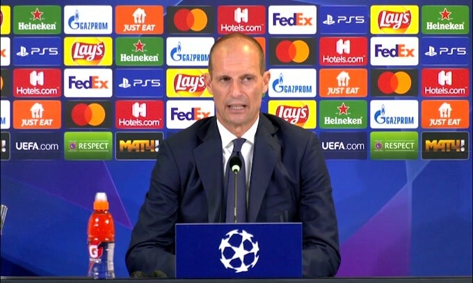 Allegri: "Polemiche su Orsato? Fa parte dell'Italia"