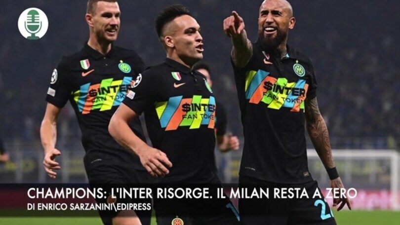 Champions League: l'Inter risorge. Il Milan resta a zero