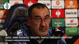 Lazio, Sarri polemico. Spalletti: "Il Napoli deve vincere"