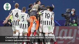 Champions: Juventus all'ultimo respiro. Ronaldo beffa Gasperini