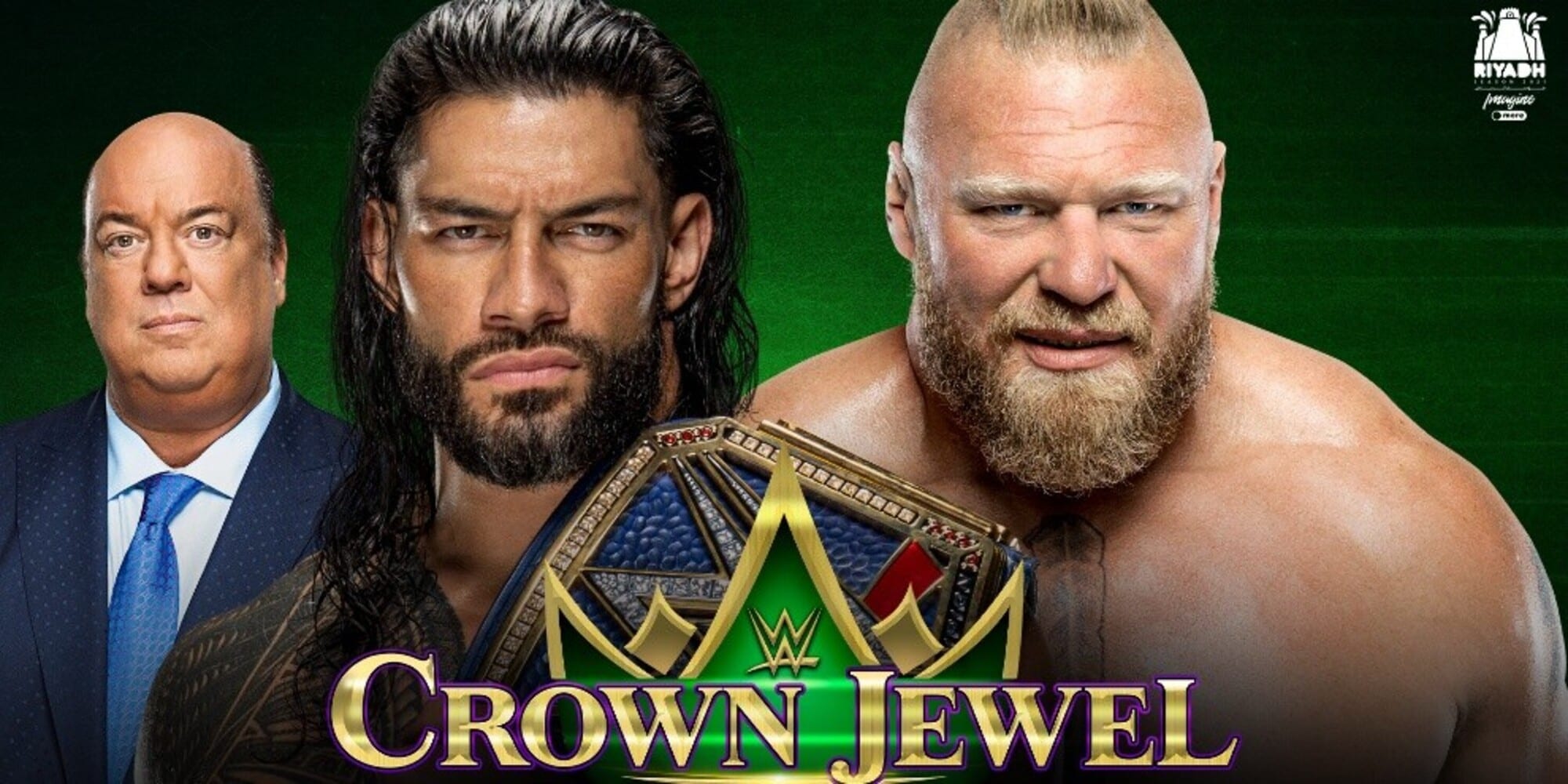 WWE Crown Jewel 2021, dove vederlo e tutti i match