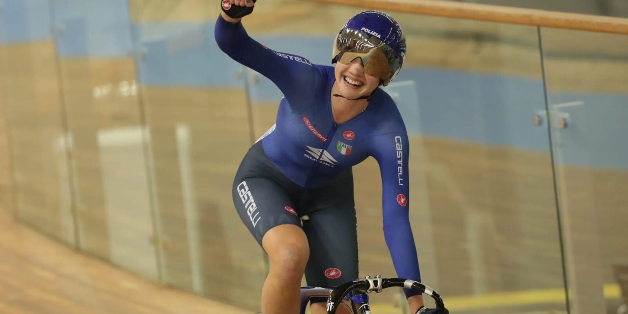 Ciclismo su pista, Fiamme Oro mondiali: a Martina Fidanza il titolo nello scratch