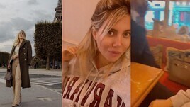 Wanda Nara è a Parigi: pranzo in compagnia... ma non di Icardi!