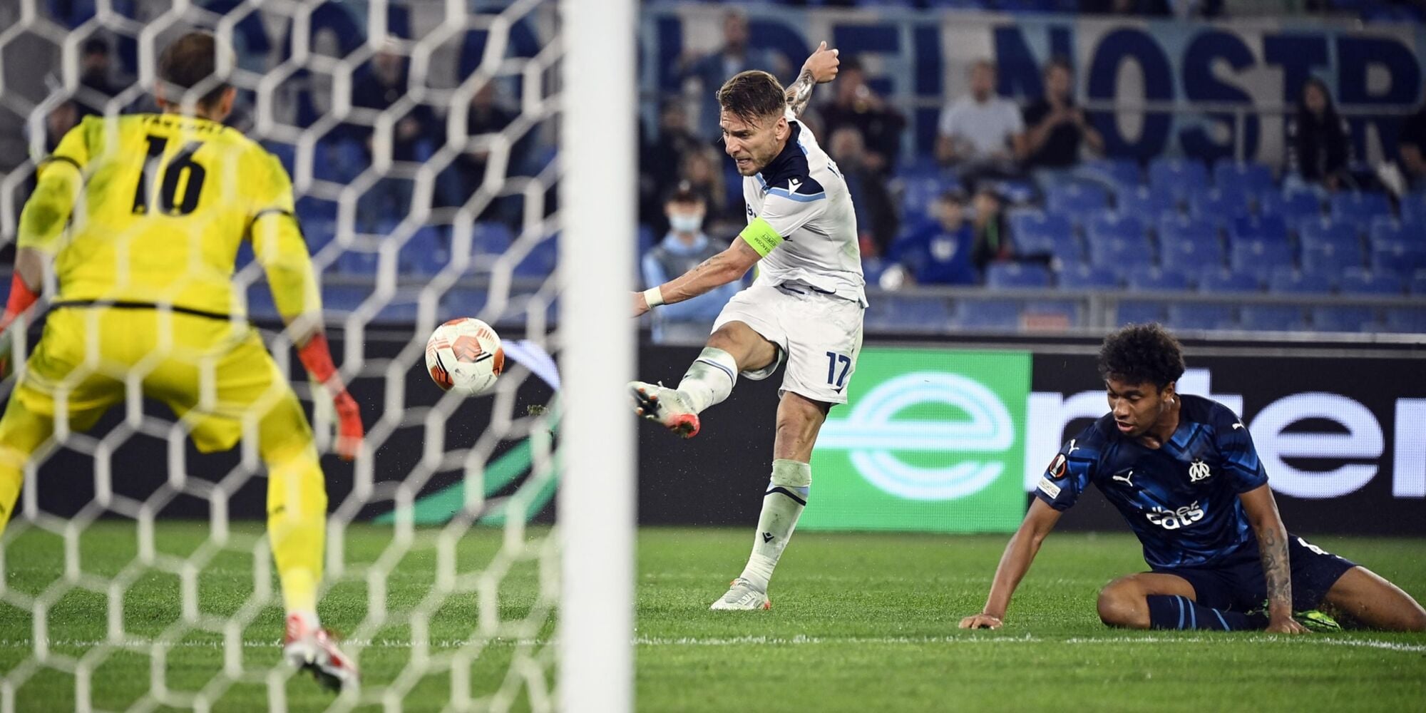 Lazio-Marsiglia 0-0: Sarri si ferma al pari, Immobile alla traversa