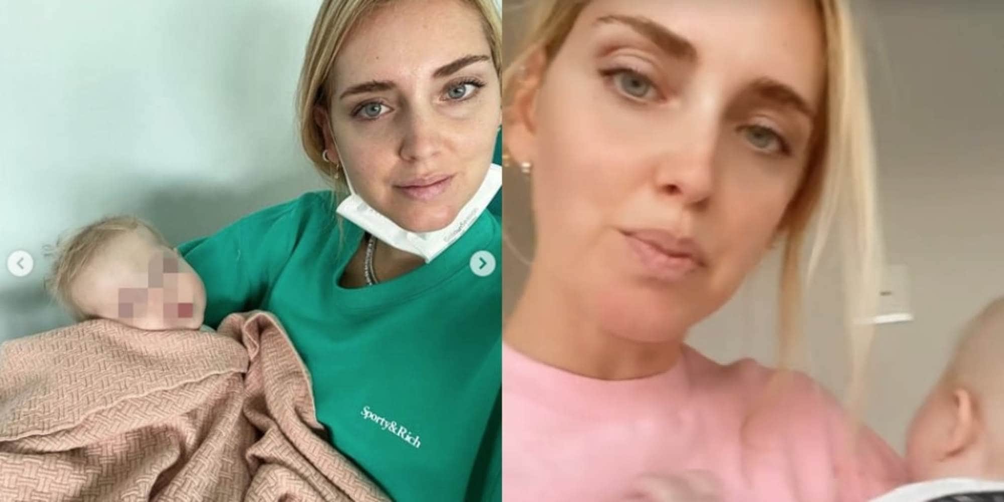 Paura per Chiara Ferragni, la figlia Vittoria in ospedale