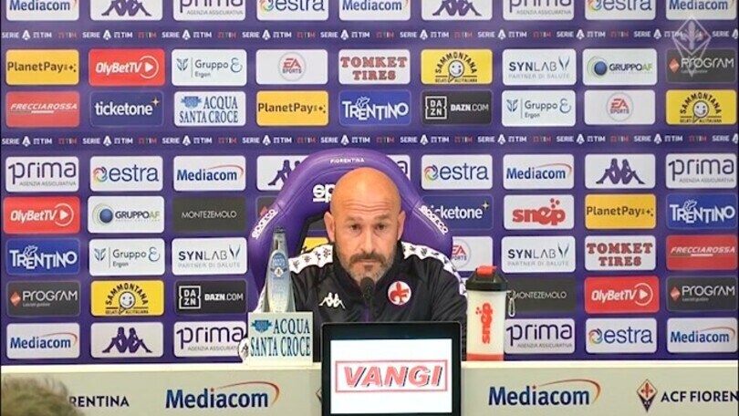 Italiano: "Vlahovic? Lo stadio deve sostenerlo per 90'"