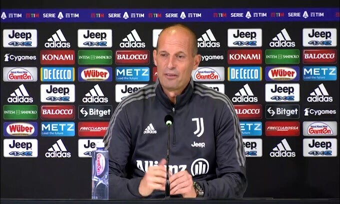 Allegri: "In passato vicino all'Inter? Sono contento di essere qui"