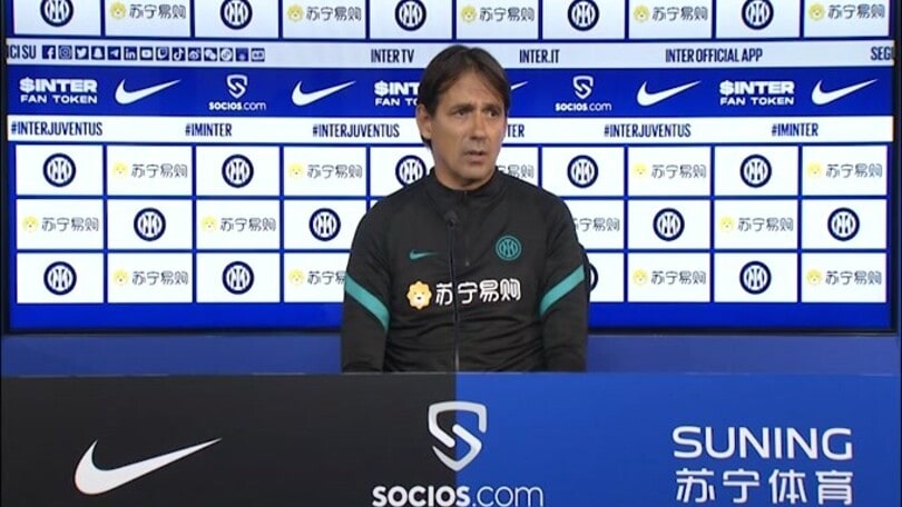 Inzaghi: "Con un uomo a terra continueremo a giocare"
