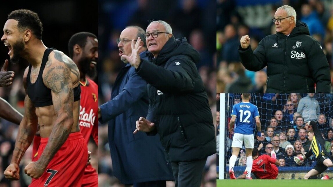 Ranieri, manita a Benitez: il Watford travolge l'Everton!