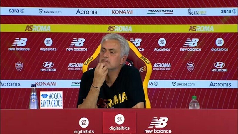 Mourinho: "Big match? Non c'è alcun complesso"