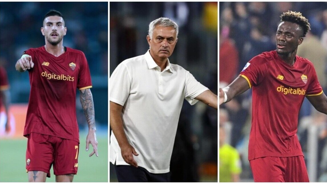 Roma-Napoli, la probabile formazione di Mourinho