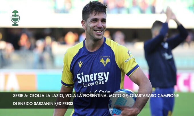 Serie A: crolla la Lazio, vola la Fiorentina. MotoGp, Quartararo campione