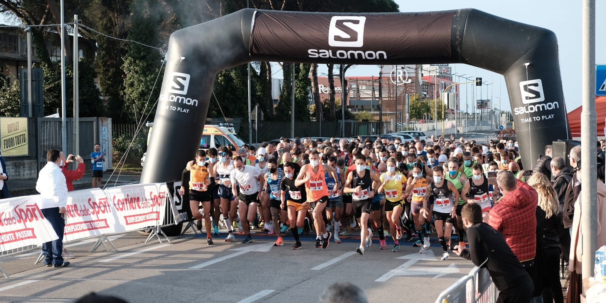 Castel Romano Run, Vincono Nordwing e Carnicelli