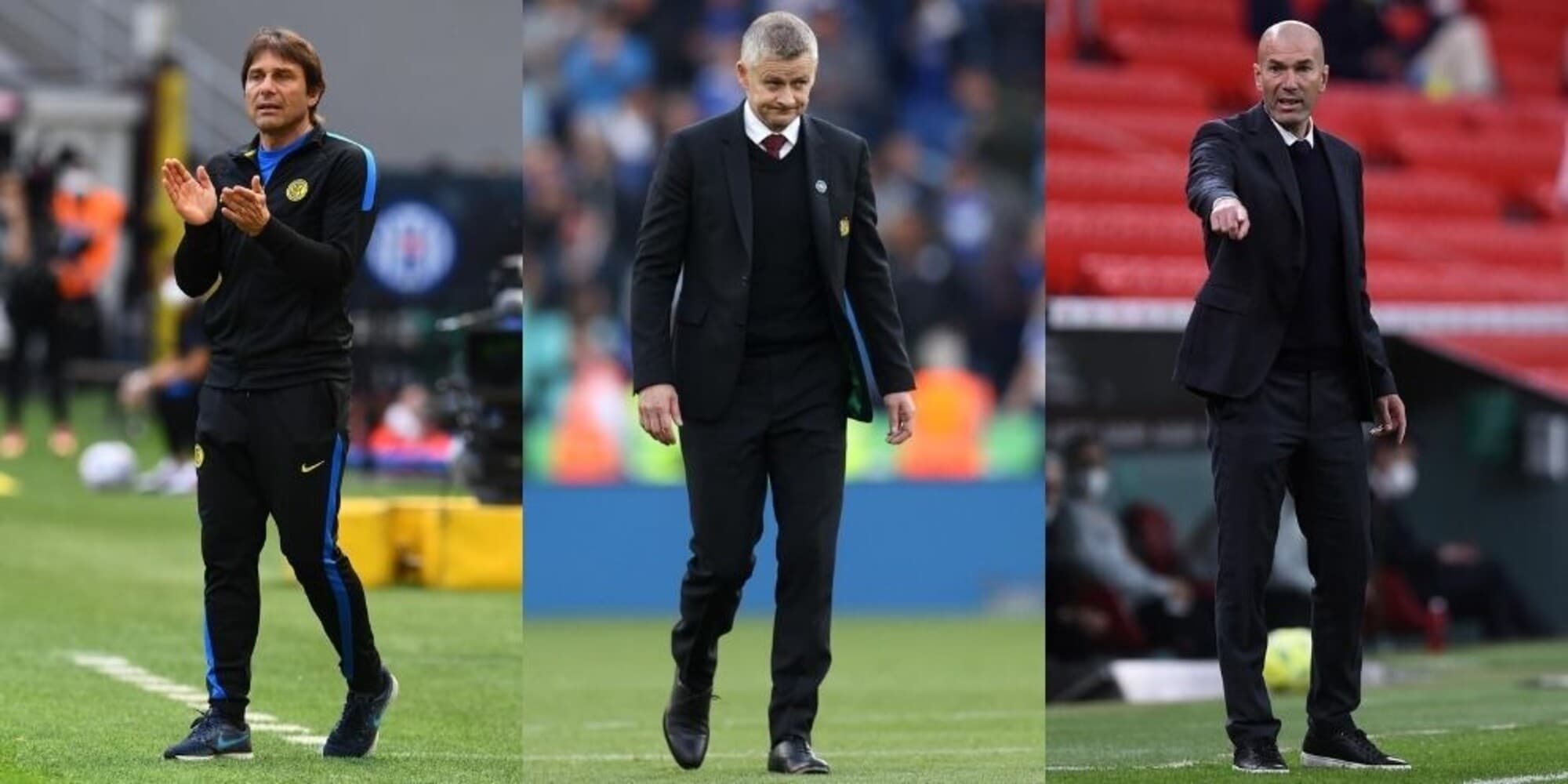 "Conte o Zidane per lo United, Solskjaer appeso ad un filo"
