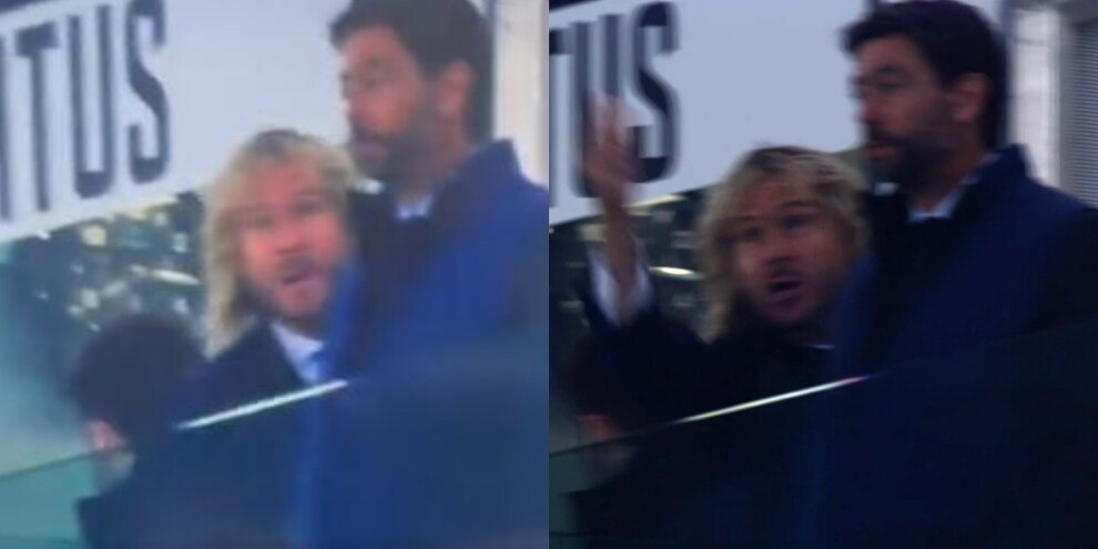 Nedved furioso in tribuna: urla ad Agnelli durante Juve-Sassuolo!