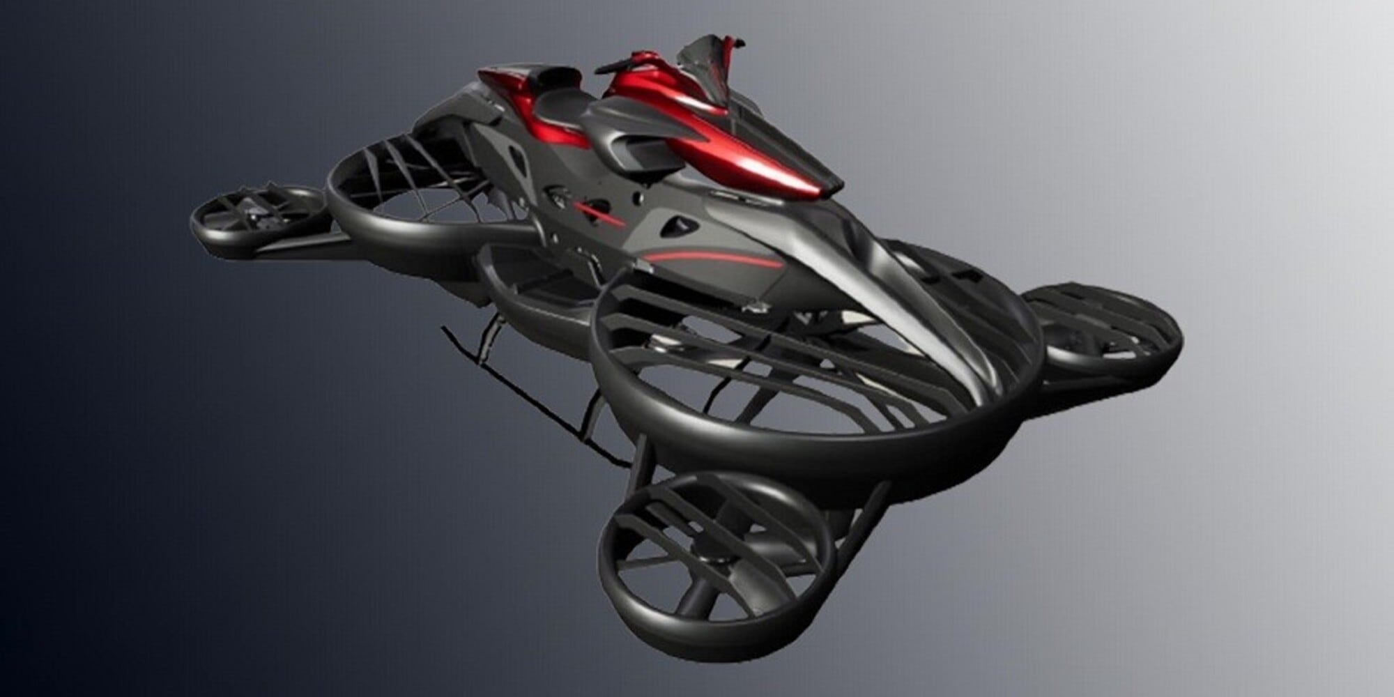 XTurismo, dal Giappone la moto volante dal futuro