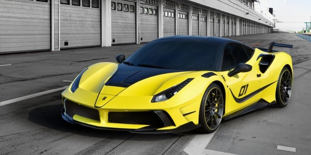 4XX Siracusa, la Ferrari 488 GTB secondo Mansory