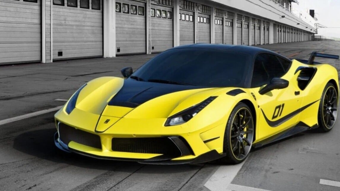 4XX Siracusa, la Ferrari 488 GTB secondo Mansory