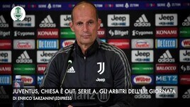 Juventus, Chiesa è out. Serie A, gli arbitri dell'11ª giornata