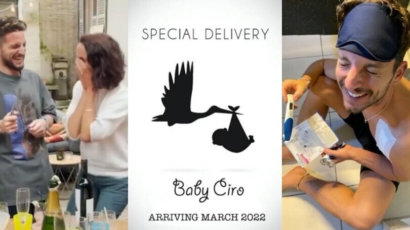 Mertens e Kat annunciano "baby Ciro": il video è commovente