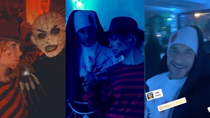 Totti e Ilary, il video della festa di Halloween: ma che sorpresa!