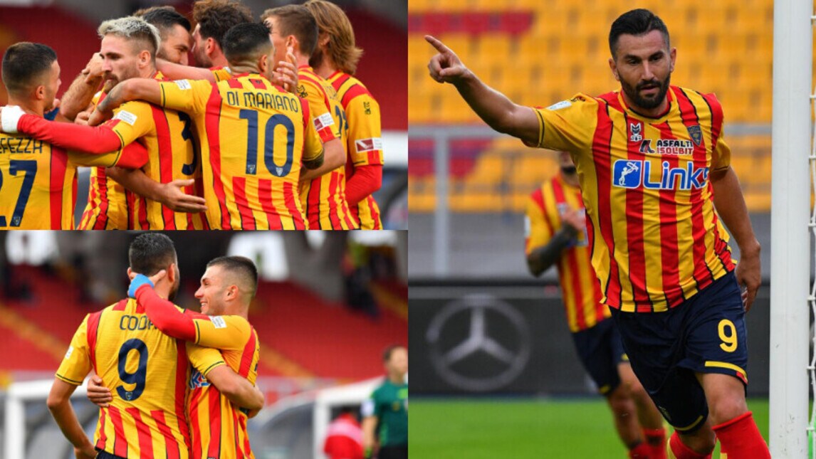 Lecce, che show contro il Cosenza. Baroni adesso è terzo