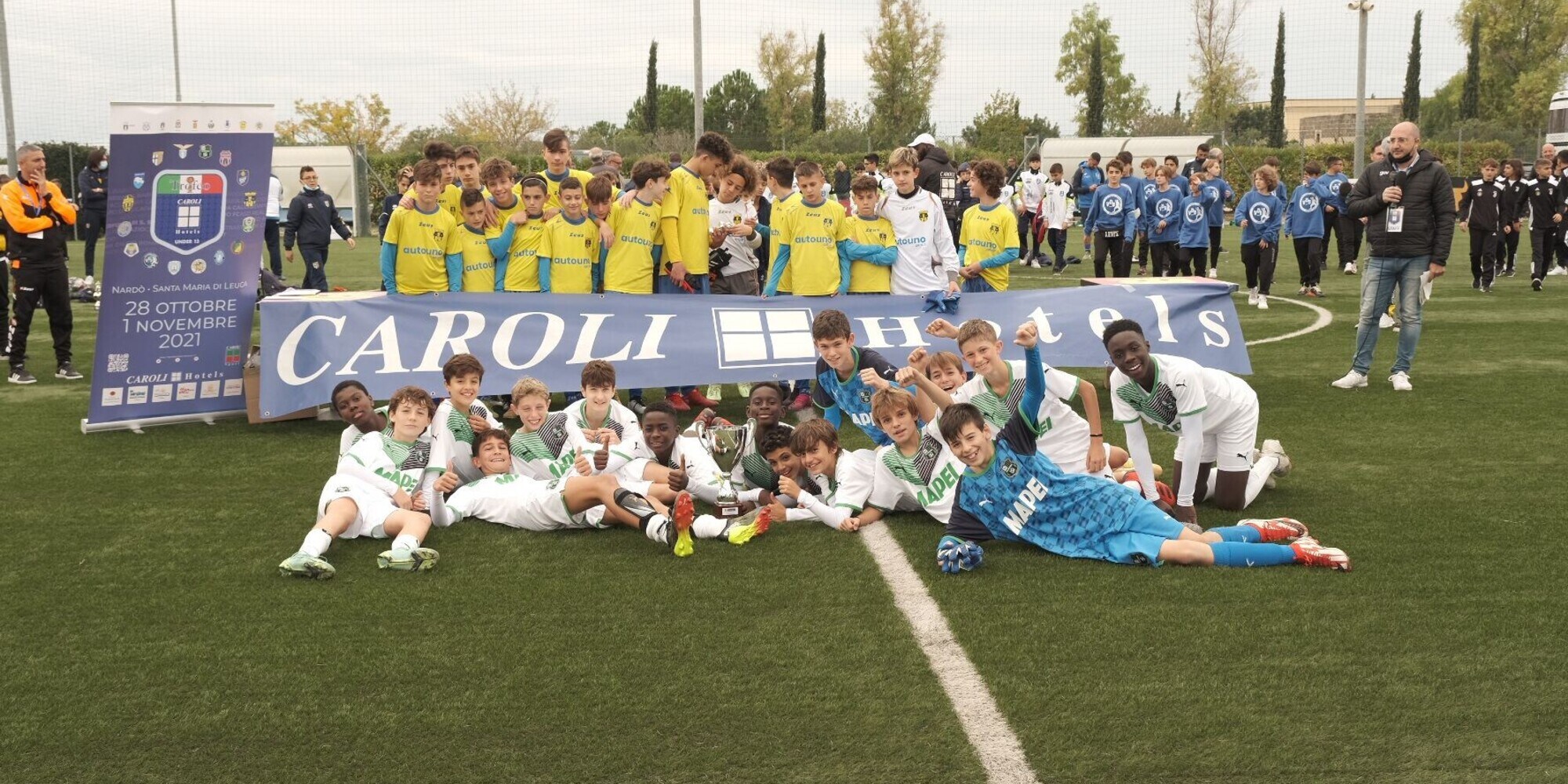 Va al Sassuolo il torneo di calcio giovanile Caroli Under 13