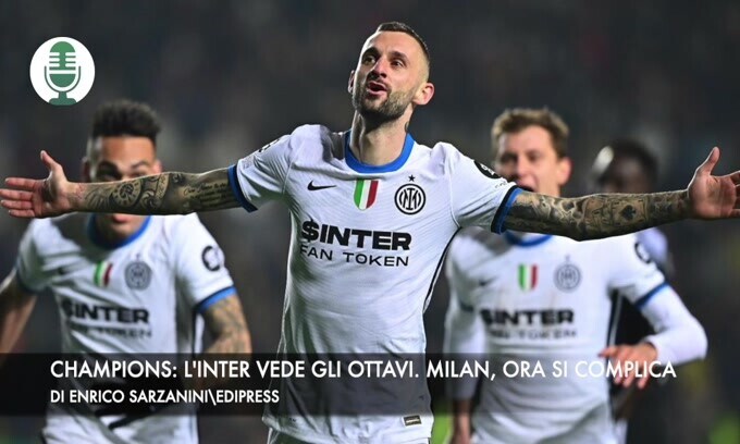 Champions: l'Inter vede gli ottavi. Milan, ora si complica