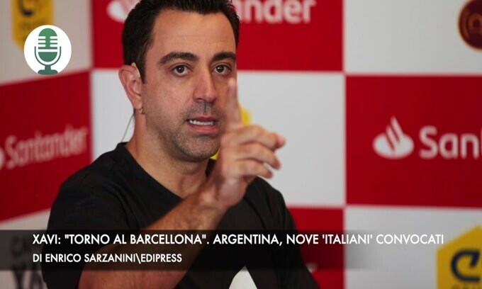 Xavi: "Torno al Barcellona". Argentina, convocati nove 'italiani'