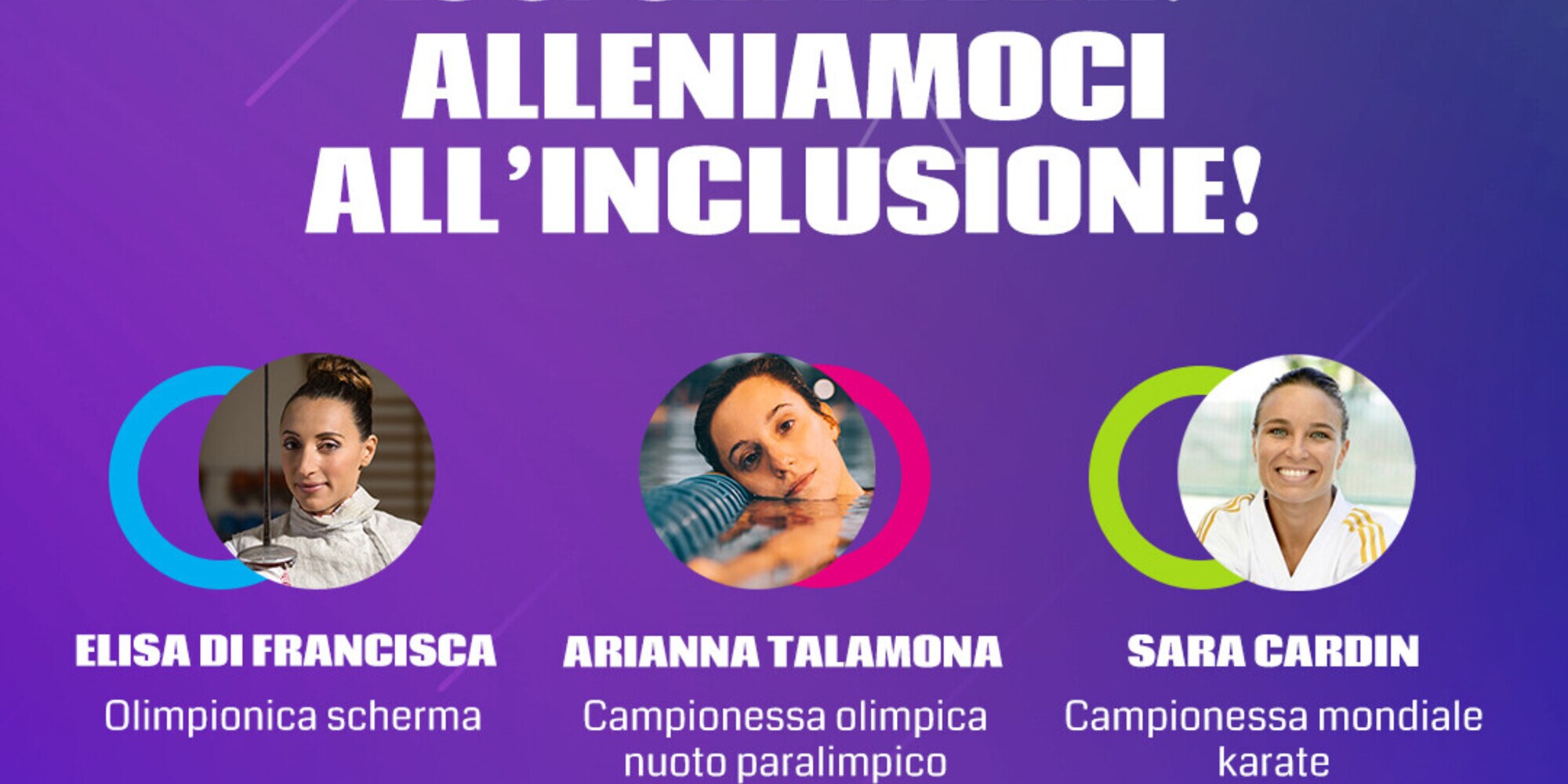 Sport e inclusione, la Di Francisca in cattedra