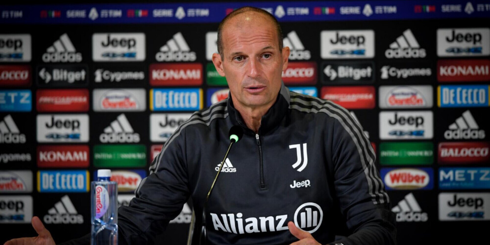 Juve, Allegri: "Silenzio, pedalare e lavorare. Ora serve questo"