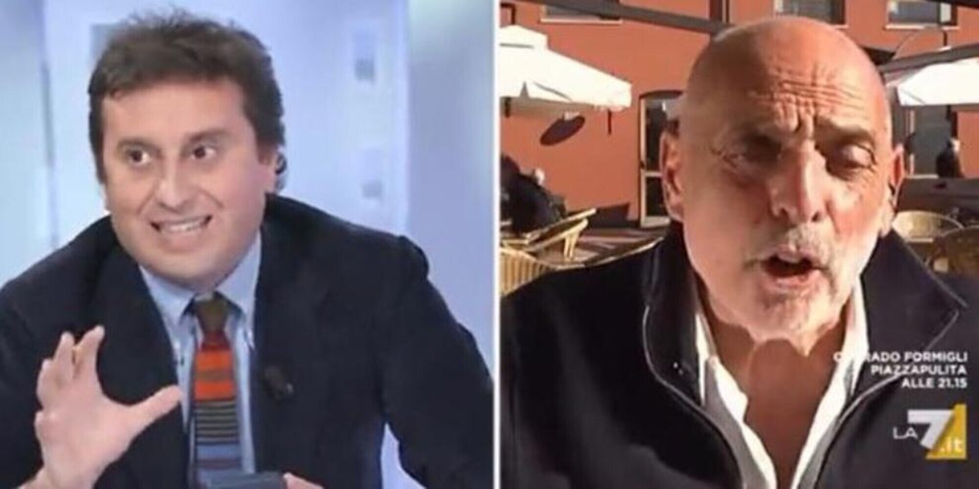 Parenzo contro Brosio: "Facevi le orge con la coca e ora dici che il vaccino fa male"