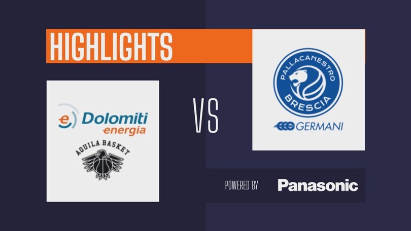 Dolomiti Energia Trentino - Germani Brescia 78-72