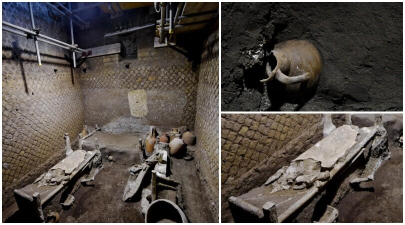 Pompei, scoperta incredibile: riemerge intatta la stanza degli schiavi