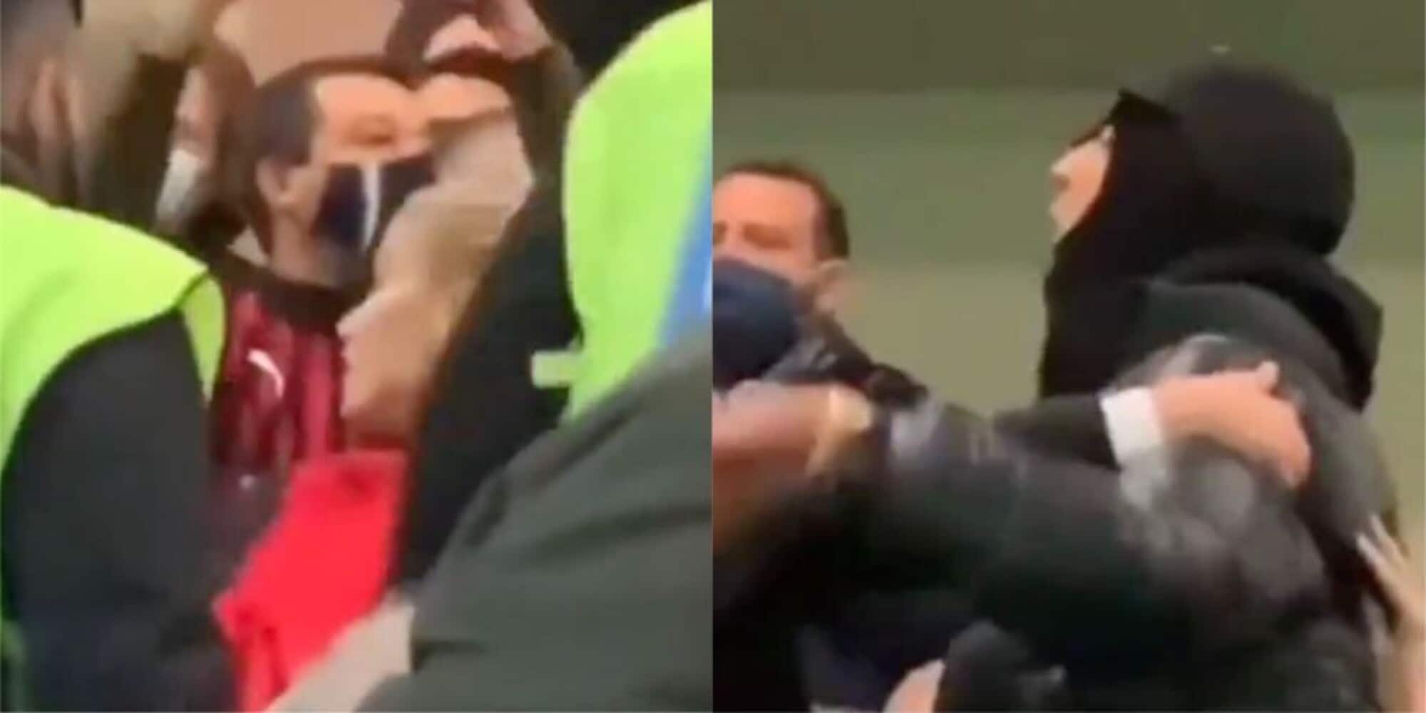 Ghali contro Matteo Salvini: lite a San Siro durante Milan-Inter