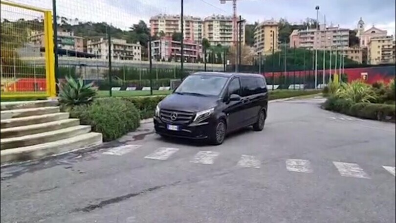 Genoa, l'arrivo di Shevchenko a Pegli