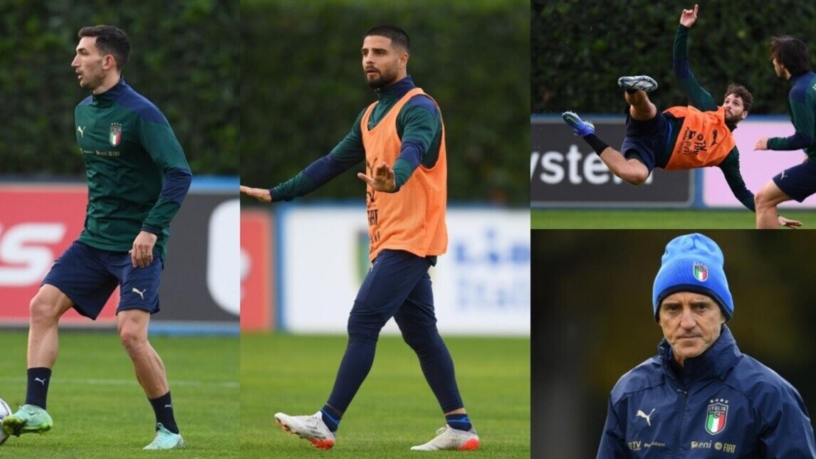Italia, obiettivo Svizzera: emozione Cataldi, Insigne leader