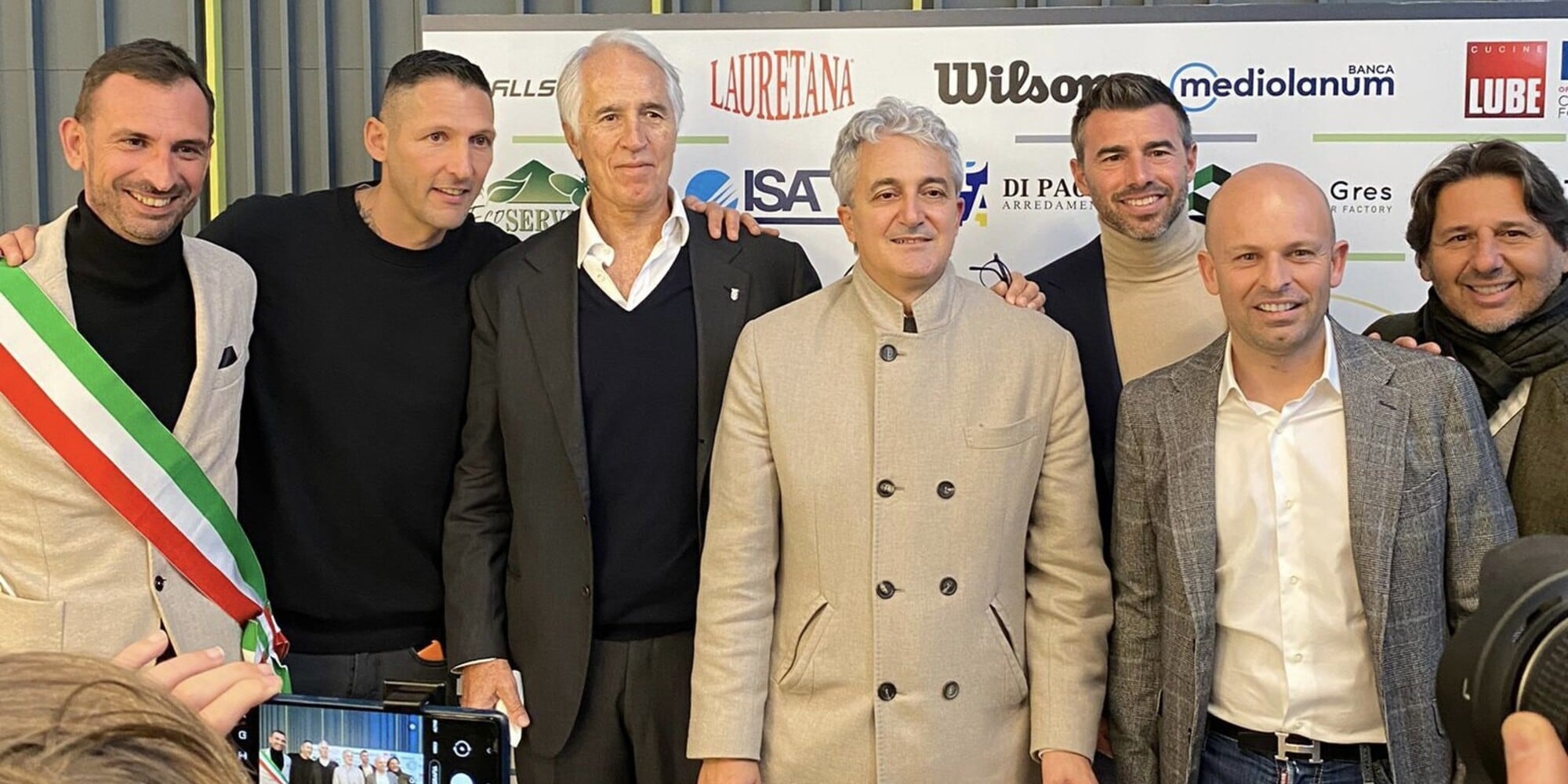 Barzagli e Materazzi inaugurano la “Padel Arena Perugia”