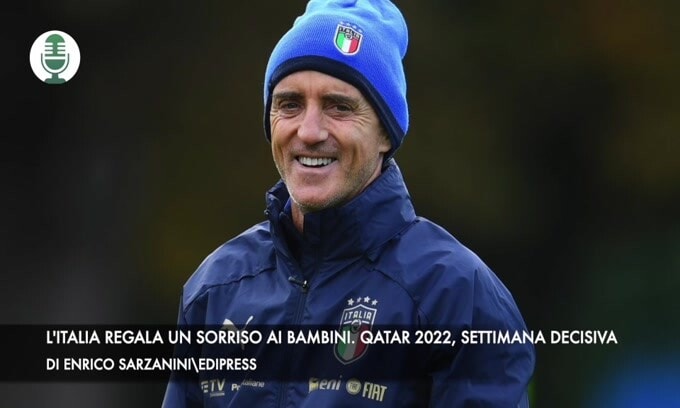 L'Italia regala un sorriso ai bambini. Qatar 2022, settimana decisiva