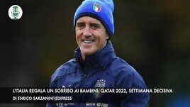 L'Italia regala un sorriso ai bambini. Qatar 2022, settimana decisiva