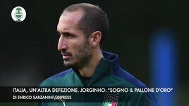 Italia, un'altra defezione. Jorginho: "Sogno il Pallone d'Oro"