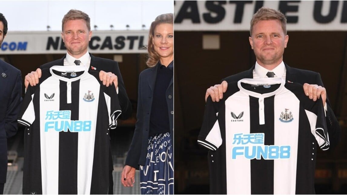 Newcastle, la presentazione ufficiale del nuovo tecnico Eddie Howe