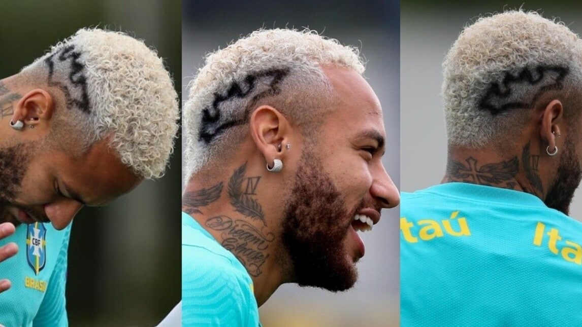 Brasile, il nuovo look di Neymar si ispira a Batman